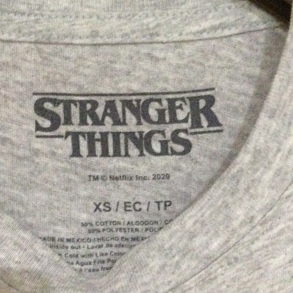 Stranger Things Gray Short Sleeve Tee - Picture 3 of 5